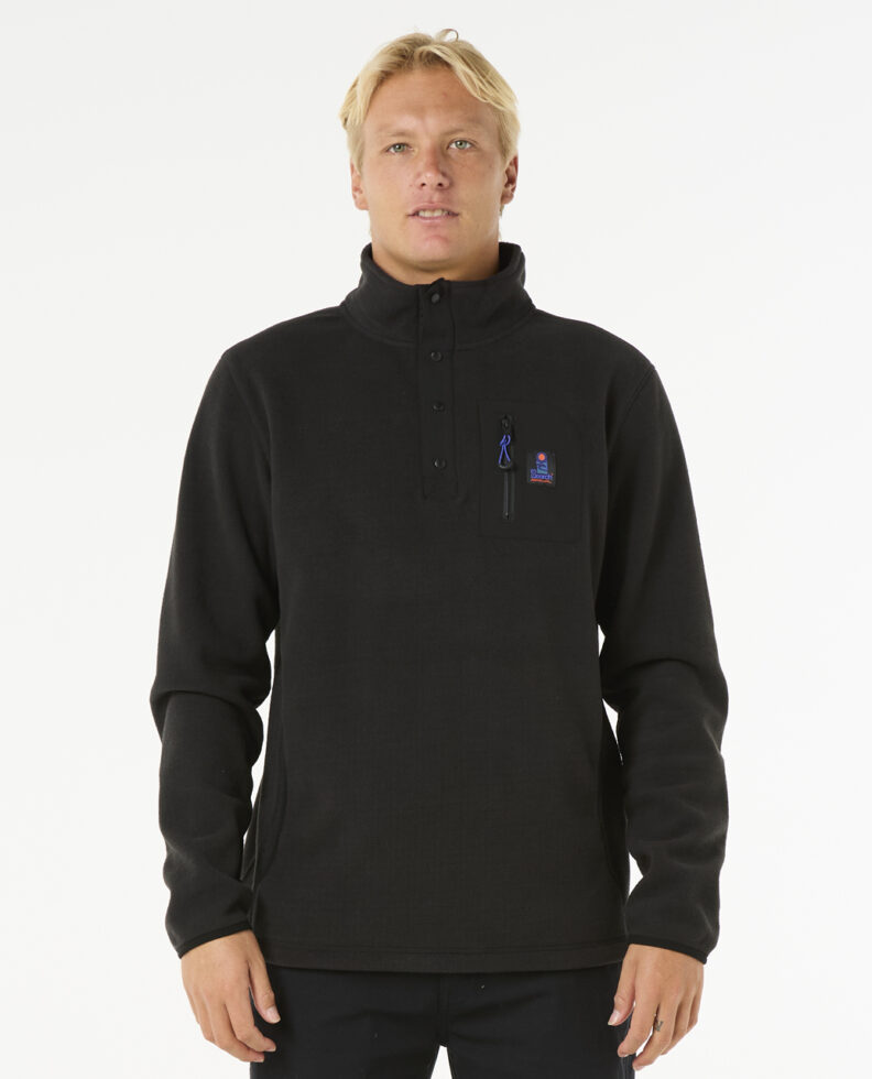 פליס לגברים Search Polar Fleece Crew- Rip Curl