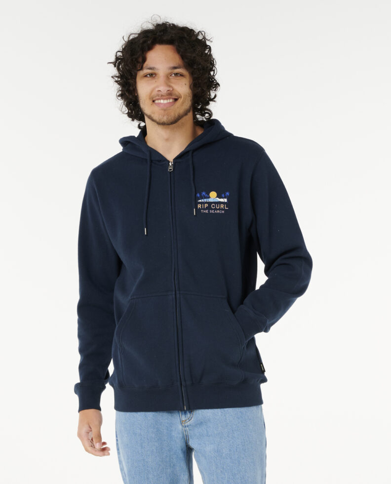 פליס לגברים Artist Of The Search - Cody Welsh Zip Through Jacket- Rip Curl