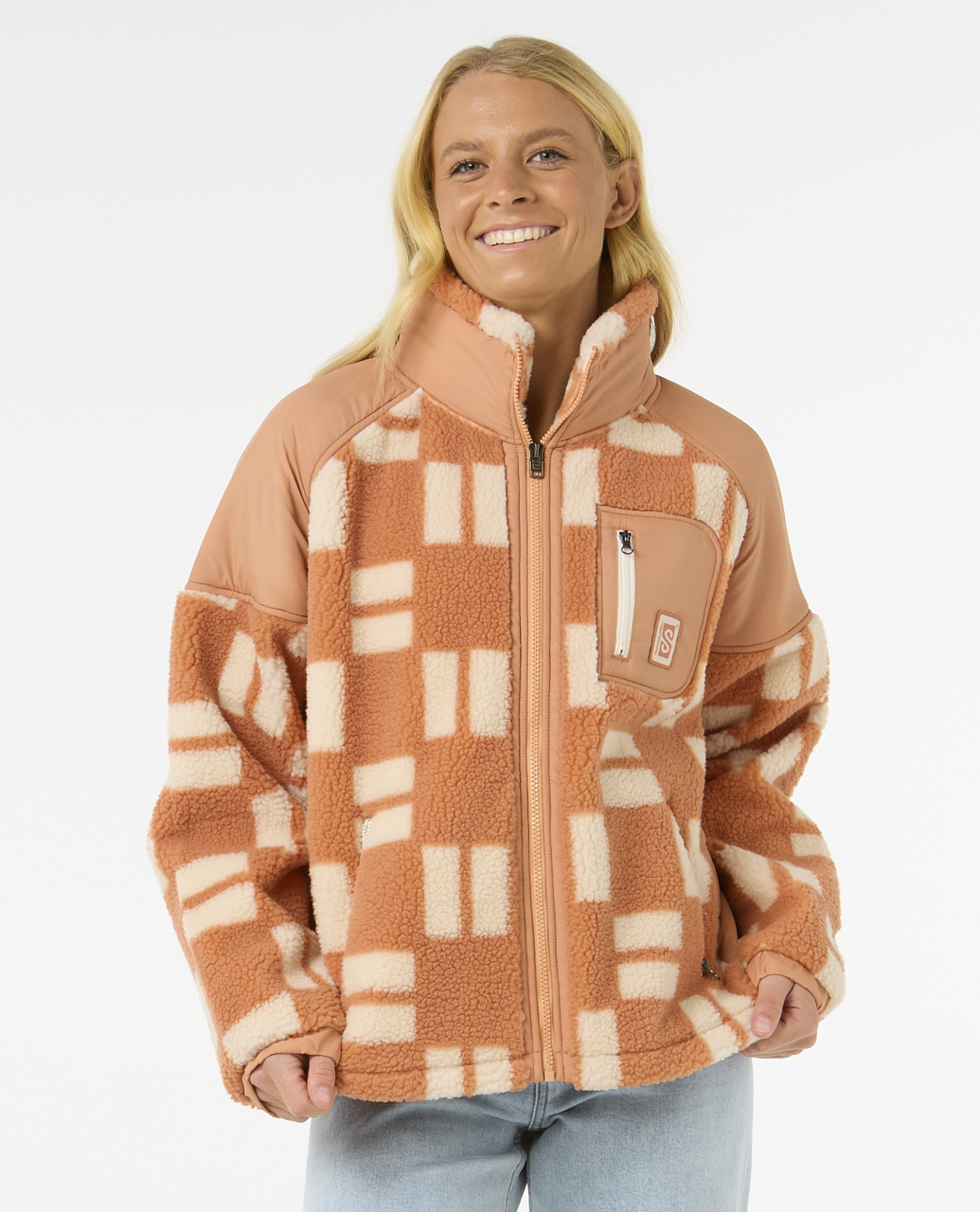 פליס לנשים Anti-series Zip Through Fleece- Rip Curl