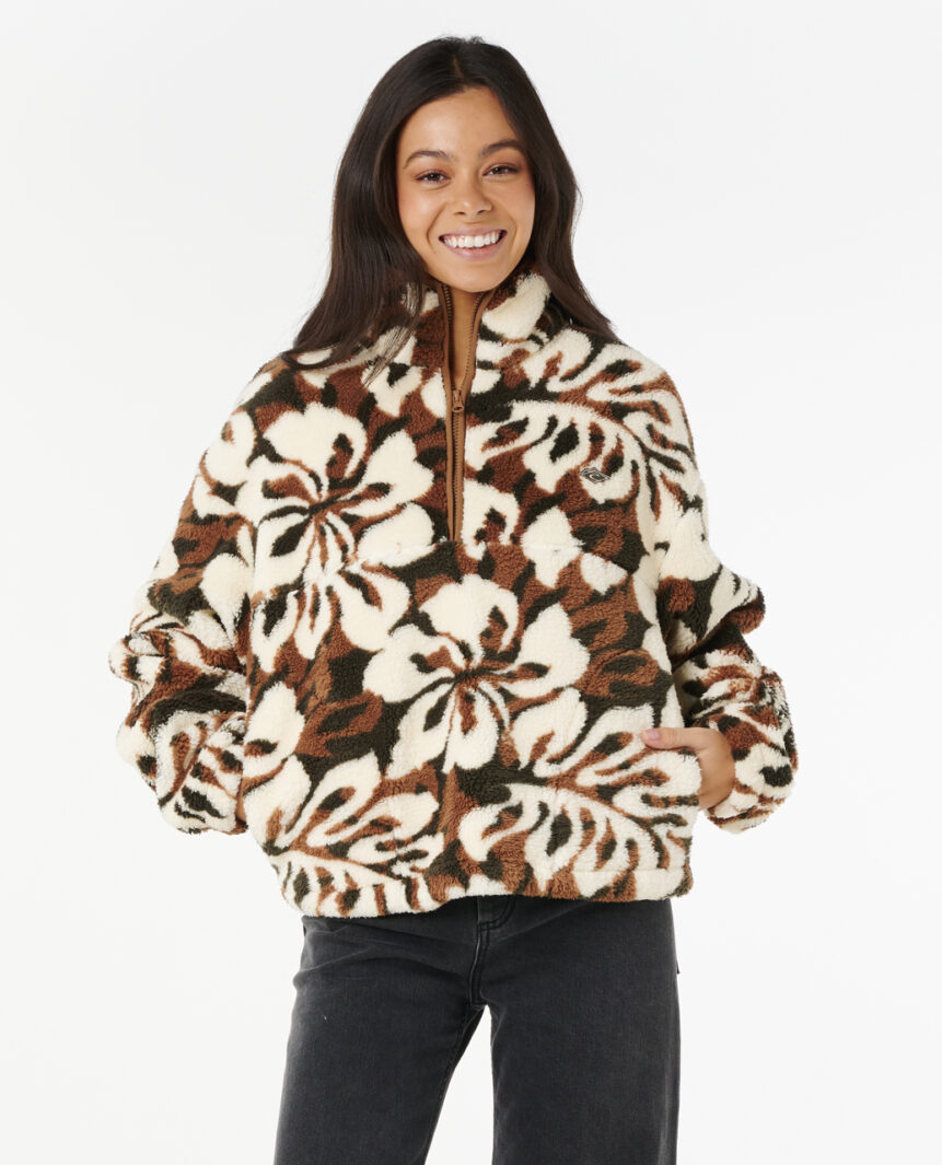 CALA NIGHTS 1/4 ZIP POLAR FLEE