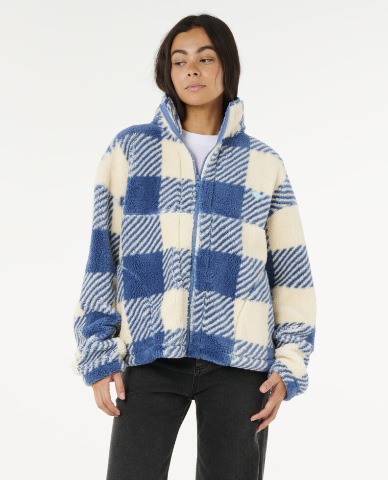 ג'קט מיקרופליס לנשים Neon Isles Zip Through Polar Fleece- Rip Curl