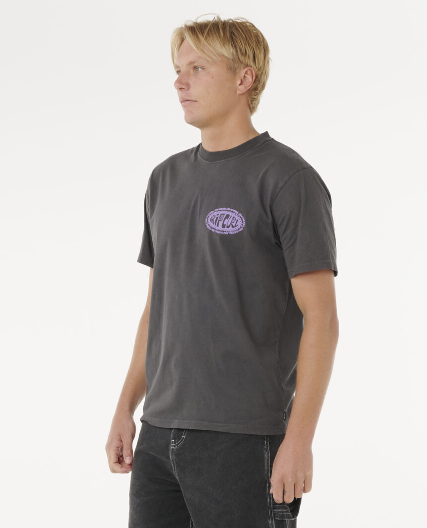 RAW ENERGY DE OVAL TEE