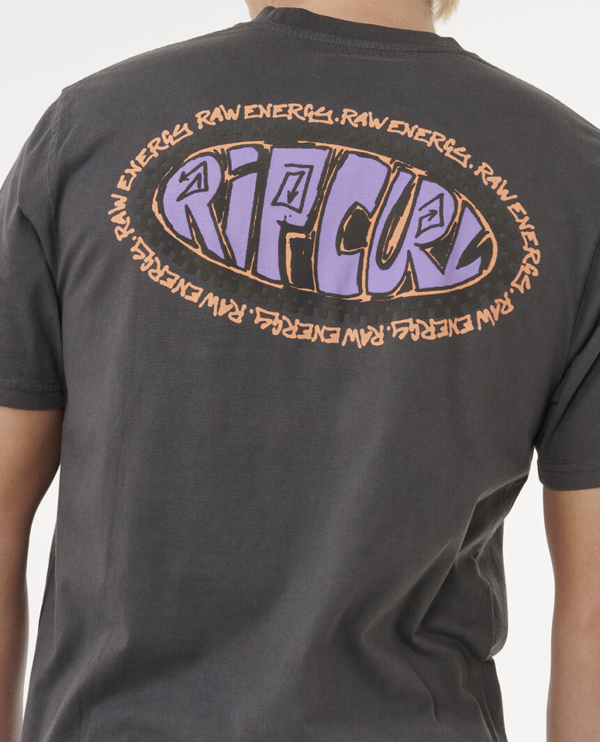 RAW ENERGY DE OVAL TEE