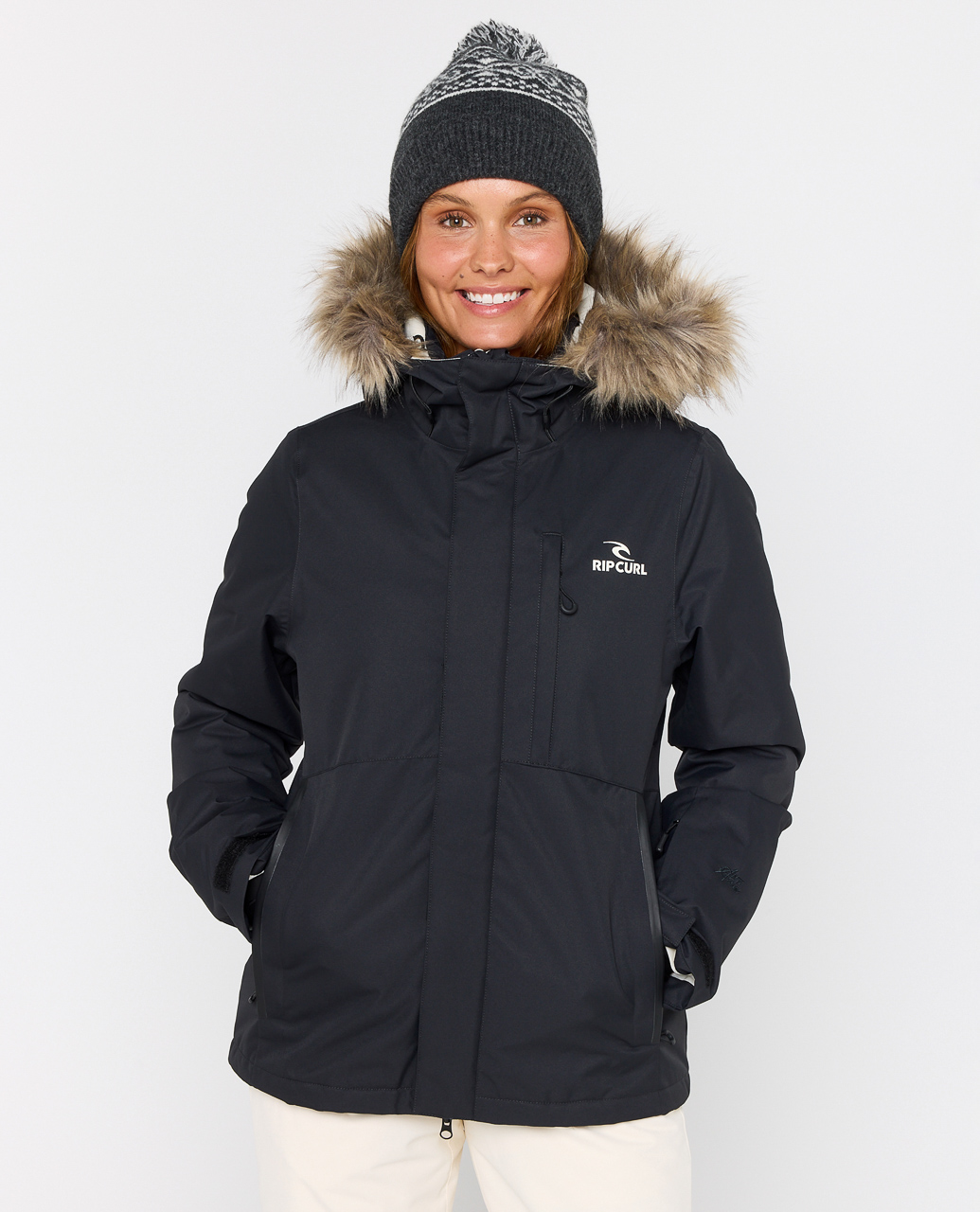 מעיל סקי לנשים Anti-series Parker 10k/10k Snow Jacket- Rip Curl