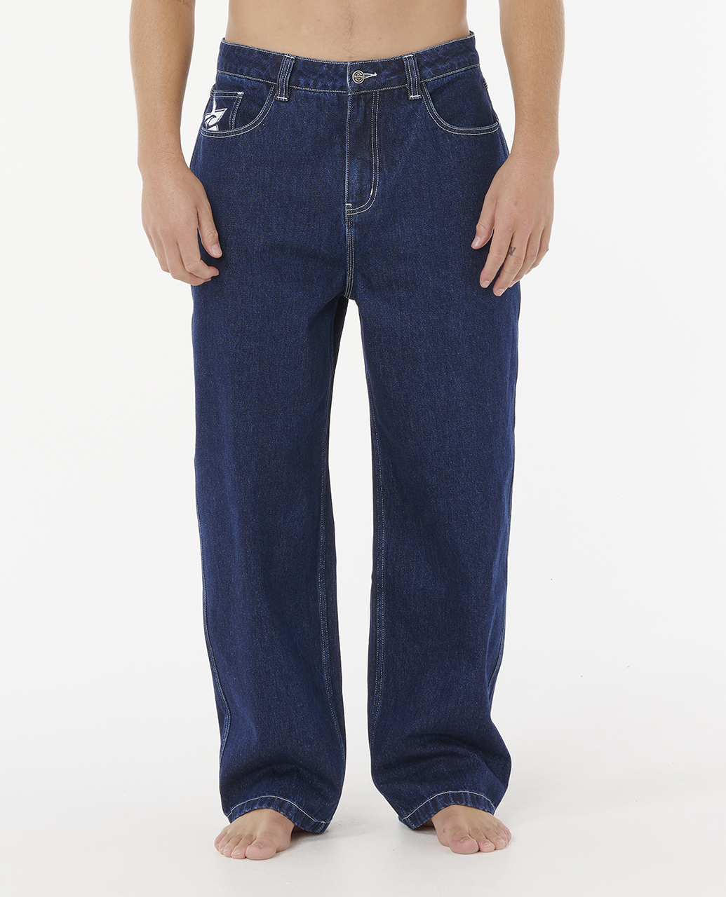מכנסיים ארוכים לגברים Medina Archive Rip Script Denim Pants- Rip Curl
