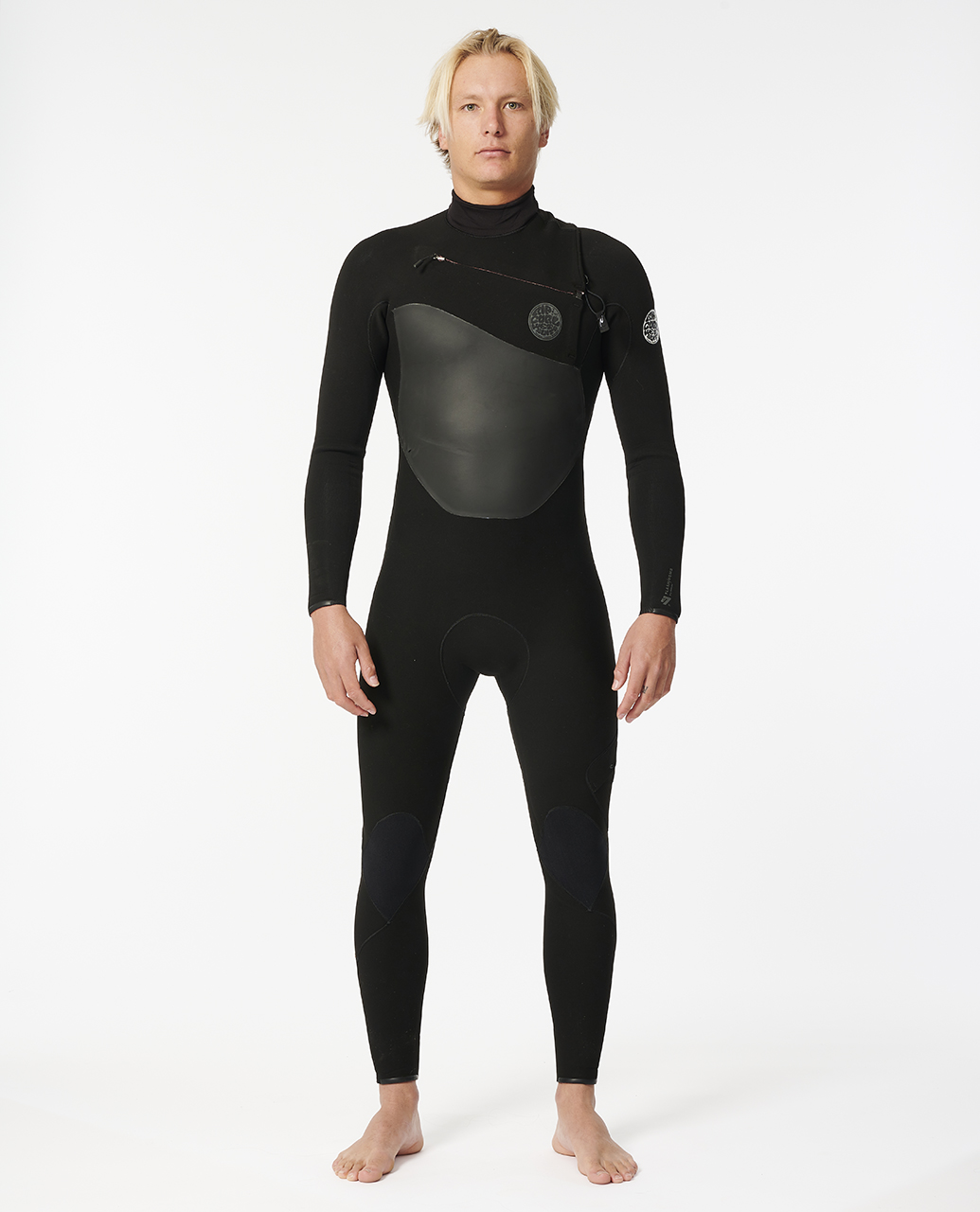 חליפת גלישה ארוכה לגברים Flashbomb E7 4/3 Chest Zip Fullsuit Wetsuit- Rip Curl