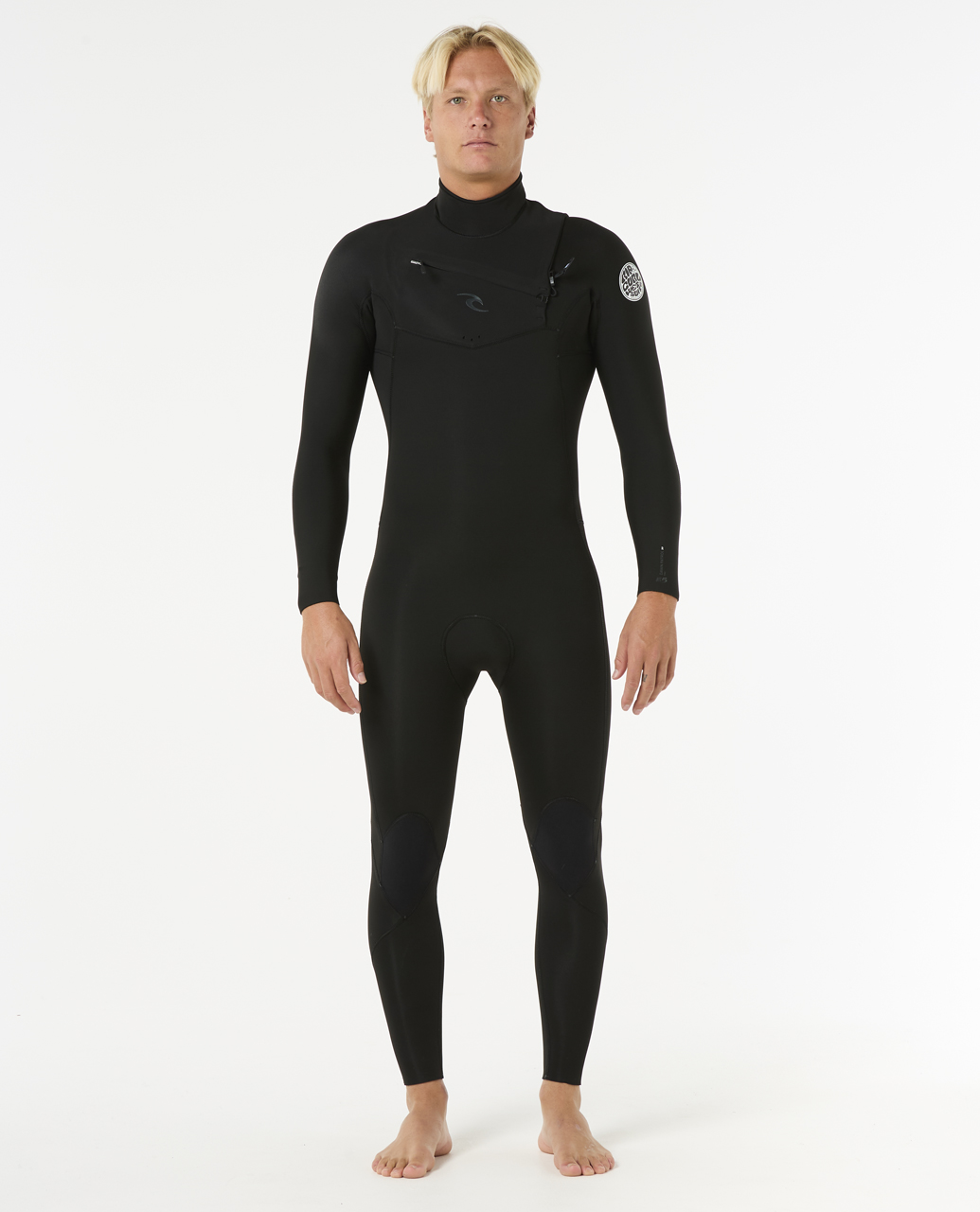 חליפת גלישה ארוכה לגברים Dawn Patrol Pro 4/3 Chest Zip Wetsuit- Rip Curl