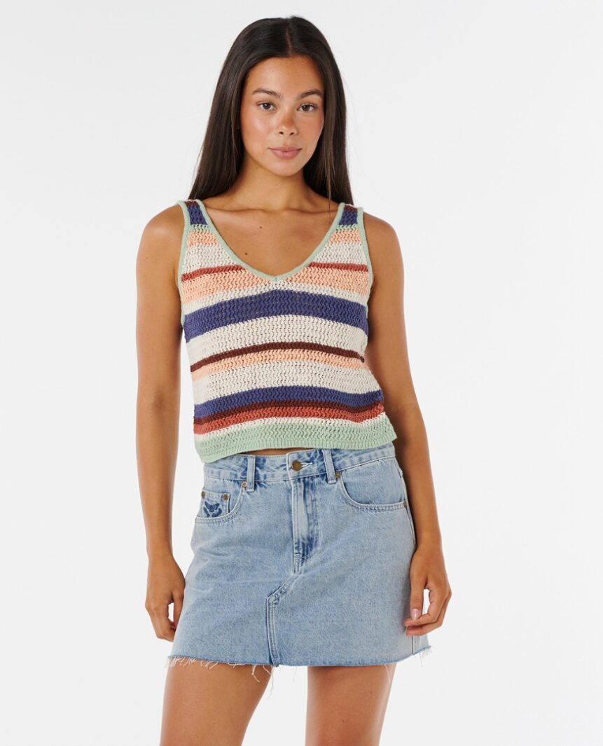 OCEANIC KNIT TOP