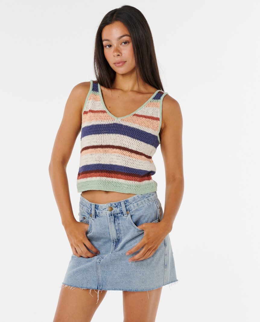 OCEANIC KNIT TOP