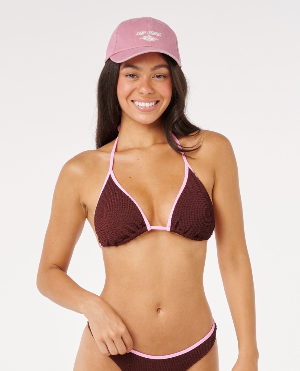 טופ ביקיני Luxe Surf D-dd Sliding Triangle Bikini Top- Rip Curl